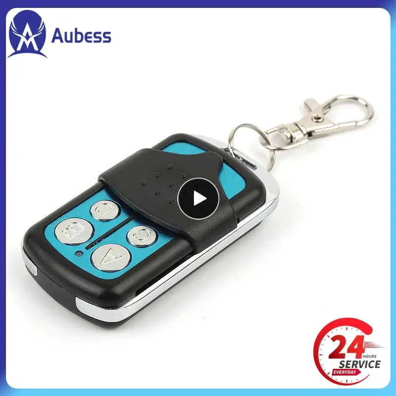 

Universal Fixed Rolling Code Clone Fixed 12v 4 Channe Garage Gate Door Opener Smart Home Recovery Function Remote Control 433mhz
