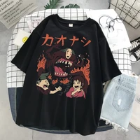 hayao harajuku studio ghibli totoro miyazaki graphic print t shirts women 90s style casual fashion aesthetic female tops tees