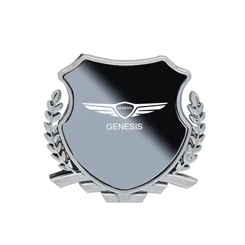 

Боковой знак модификации автомобиля, треугольная металлическая наклейка для Genesis G80 GV70 GV80 GV60 G70 Essentia Neolun G90 GV90 X, аксессуары