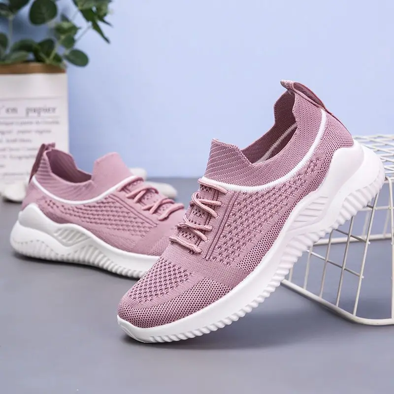 Women's Shoes Comfortable Breathable Mesh Sneakers Light Casual Running Sneakers Female Vulcanized Shoes Casual Shoes