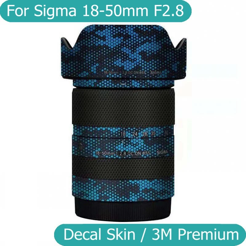

Виниловая пленка для Sigma 18-50 2,8 DC DN, защитное покрытие для объектива камеры, 18-50 мм F2.8 для Fuji X Mount