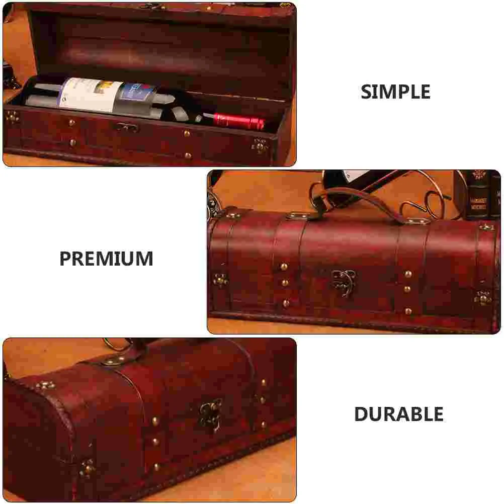 Grace Box Винтажный декор Элегантный упаковочный контейнер Деревянные упаковочные