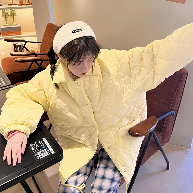 New Winter Women's Cold Coat Parkas Super Hot Coats Jackets Retro Padded Jacket Korean Fashion Coat Cheap Wholesale Clothing