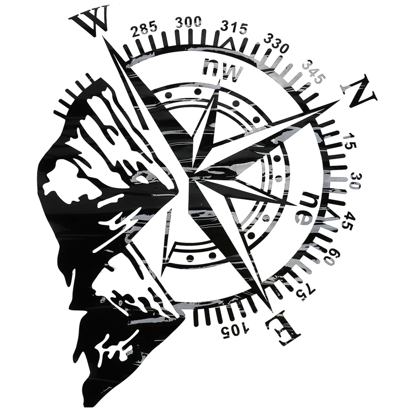 50x60 см Автомобильный капот горная навигация автомобильная наклейка