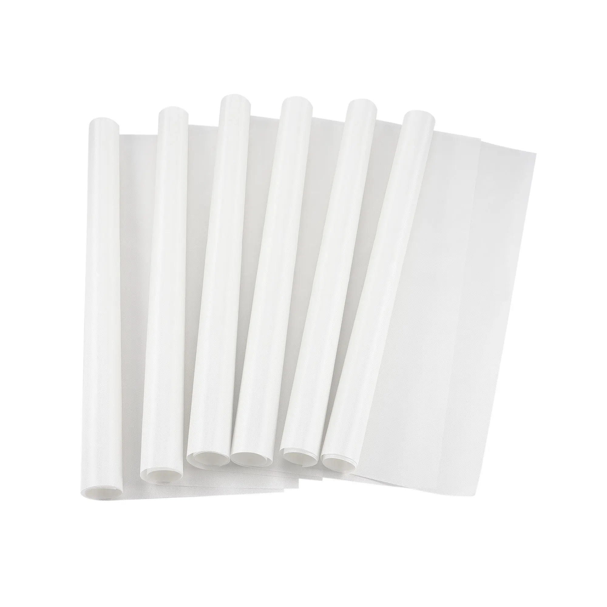 

Uxcell 40 x 50cm PTFE Sheet for Heat Resistant Sheet Non-Stick Reusable Heat Resistant Craft Mat White 6 Pcs