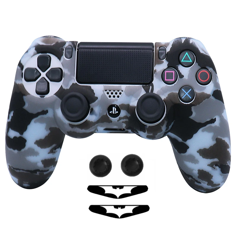 Мягкий силиконовый чехол для PS 4 Обложка контроллера PS4 геймпада джойстика