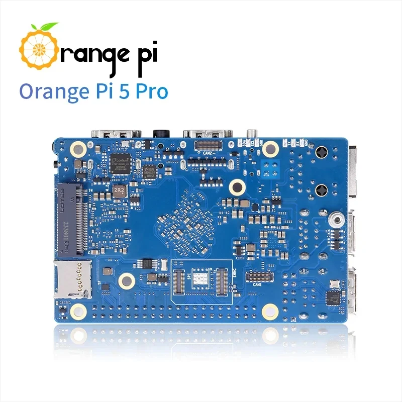 Плата и комплект Orange Pi 5 Pro 8 ГБ 4 Гб ОЗУ процессор Rockchip RK3588S 8-ядерный 64-бит LPDDR5 Gigabit