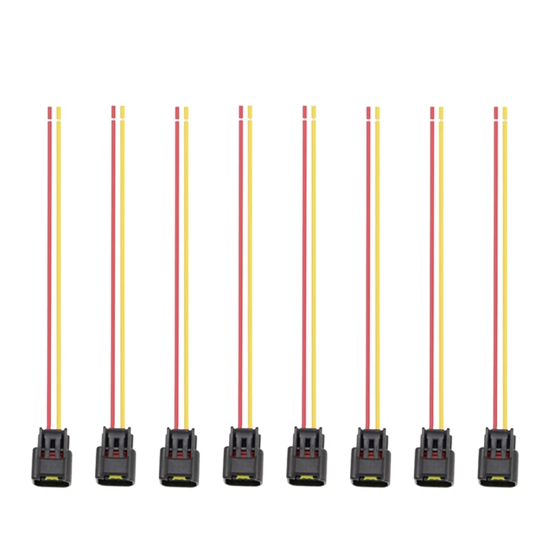 

8Pcs Ignition Coil Connector Plug Harness For Ford Raptor F-150 F-250 F-350 E-150 E-250 E-350