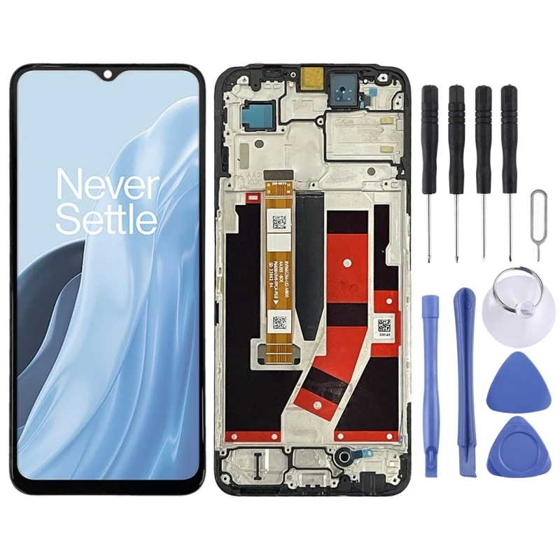 

Дисплей OnePlus IPS сменный сенсорный ЖК-экран для OnePlus Nord N300, дигитайзер в сборе с рамкой
