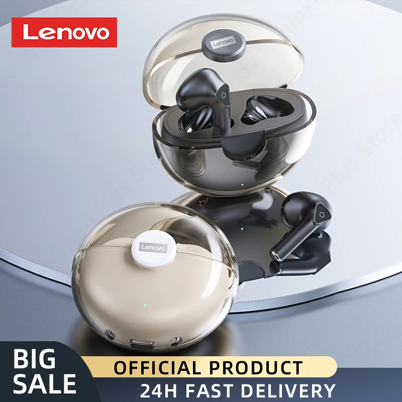 

TWS-наушники Lenovo LP40 LP80 с поддержкой Bluetooth и микрофоном