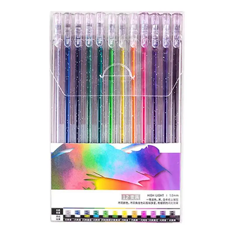 

Цветные гелевые ручки, цветной эргономичный набор для планшетов, универсальный набор ручек для праздничного подарка, портативный набор ручек для планшетов, приглашений