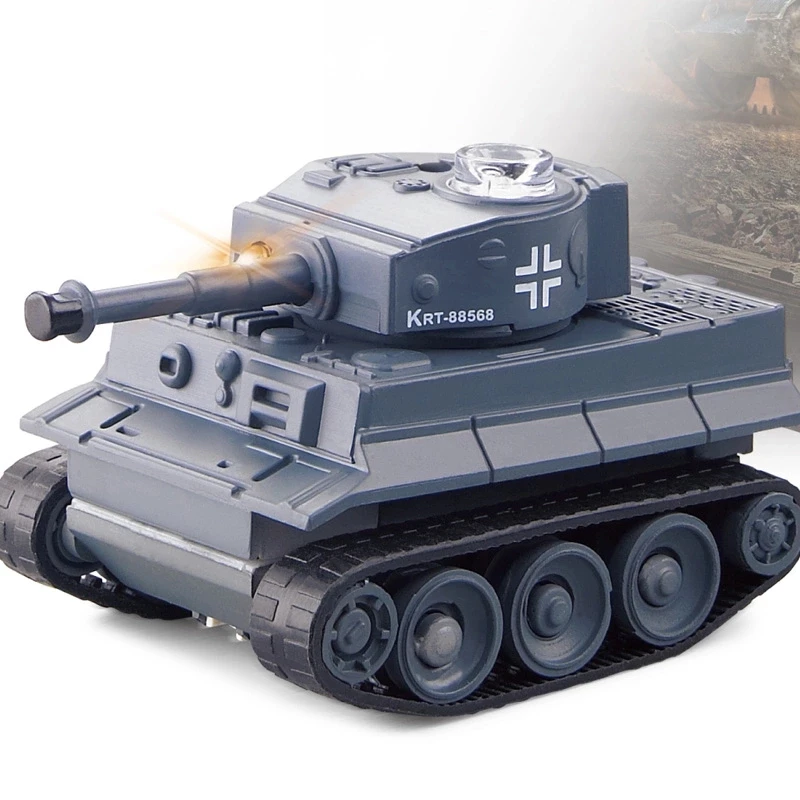 2.4G RC Crawler Type Tank Track High Speed Simulation Mini Remote Control Radio Military Vehicle Armored Car Turret Toy Chariot - купить по