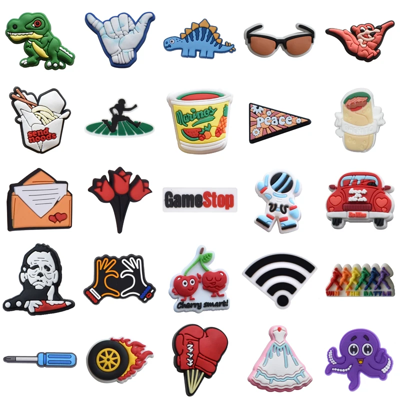 

Women Charm Men Girl Wholesale Bulk Gifts Kids Shoes Accessories Decorations for Crocs Packs Set Jeans Para Pins Boy Shoe Charms