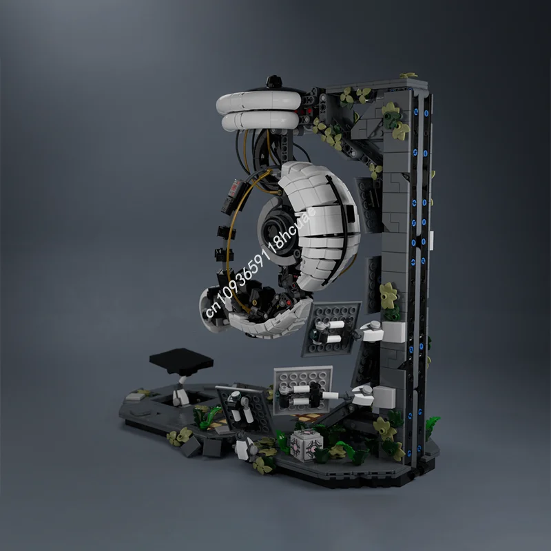 Фото Набор строительных блоков MOC GLaDOS Portal 2 Iconsed, 1867 деталей, конструктор, игрушка для сборки, подарок на праздник, развивающая игрушка №2