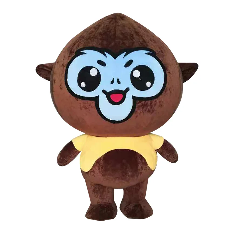 Надувная длинная юбка новый мультяшный милый плюшевый рекламный косплей кукла