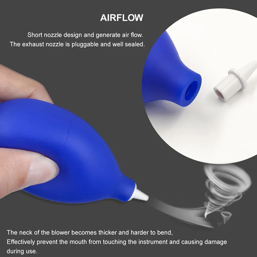 

Camcorder Computers Air Dust Blower Cleaner Tool 1PCS 88*41*12mm Bulb-shaped Flexible PVC+Plastic Soft Brand New