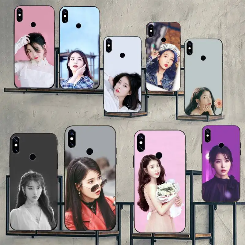 

IU Palette Lee Ji Eun Phone Case For Xiaomi Redmi note 7 8 9 11 t s 10 A pro lite funda shell coque cover