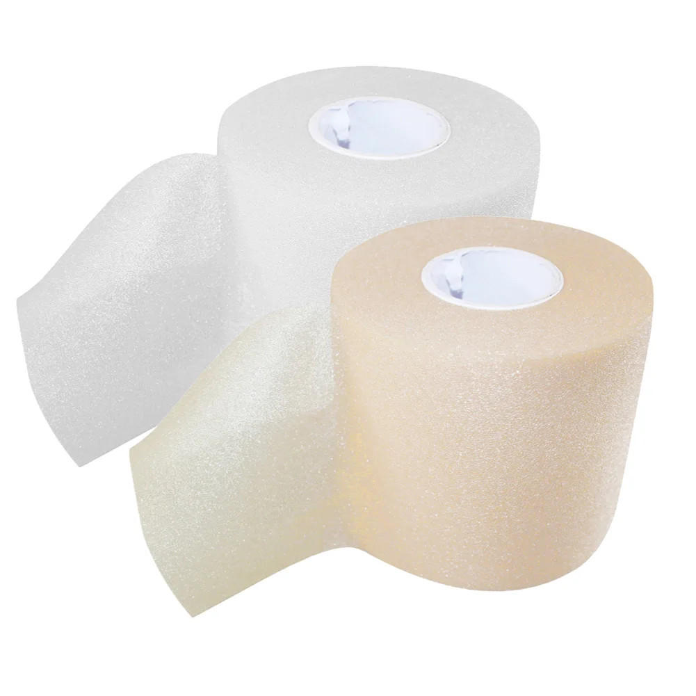 

1Pcs Practical 7cm X 27m Sports Support Strap Polyester Fiber Sport Physio Therapy Wrap Soft Underwrap Foam Strapping Tape