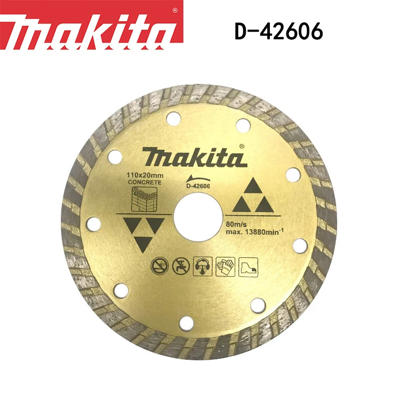 

Makita D-42606 Diamond Ultra-Thin Corrugated Circular Saw Blade Marble Ultra-Thin Wave Stone Slice