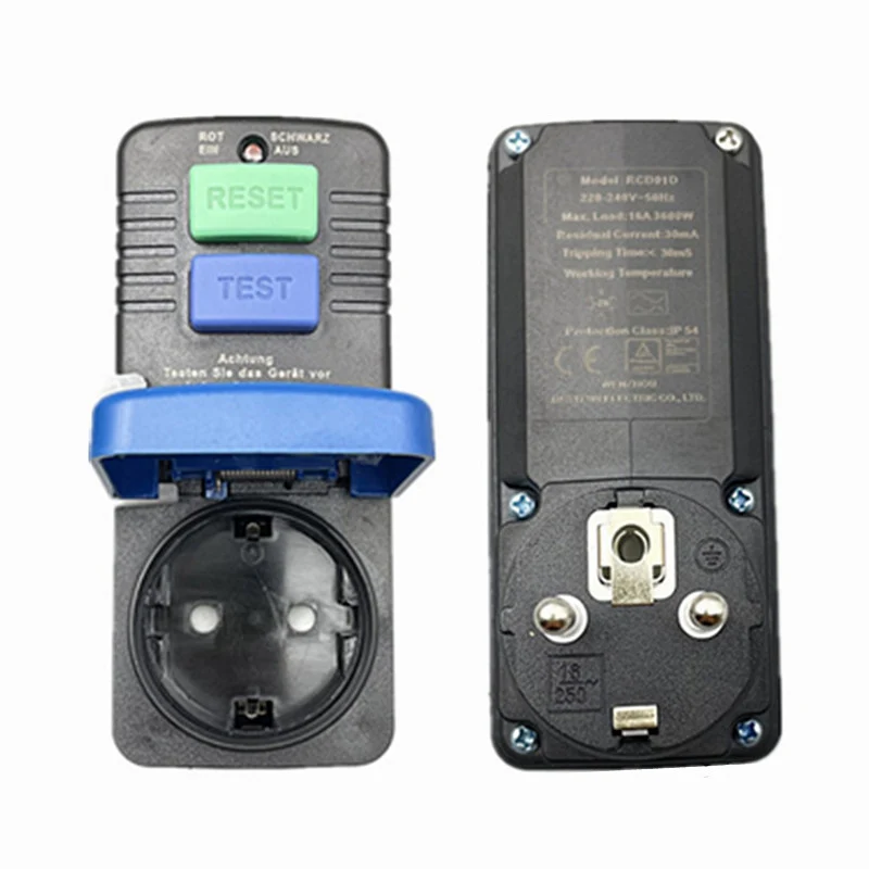 

Водонепроницаемый адаптер RCD01-GS2310 230V 16A 10mA