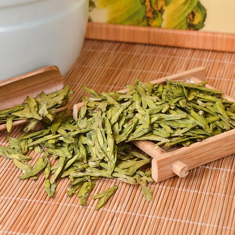 

20221 Superfine Xihu Dragon Well Green Chinese Tea The West Lake Health Care Dragon Well Portable Packing 250g