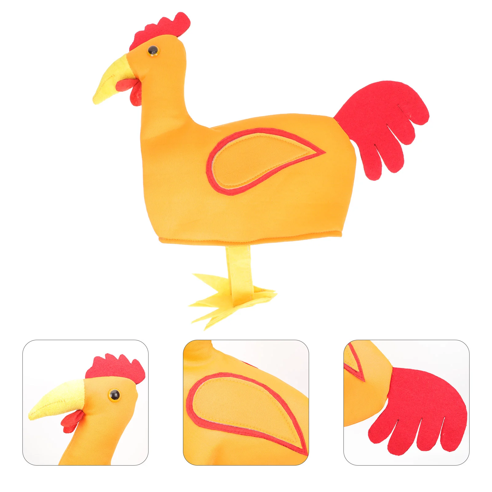 

Шапка цыпленок аксессуар для костюма забавные шапки для цыпленок фото реквизит шапка цыпленок для представлений фестиваля декора