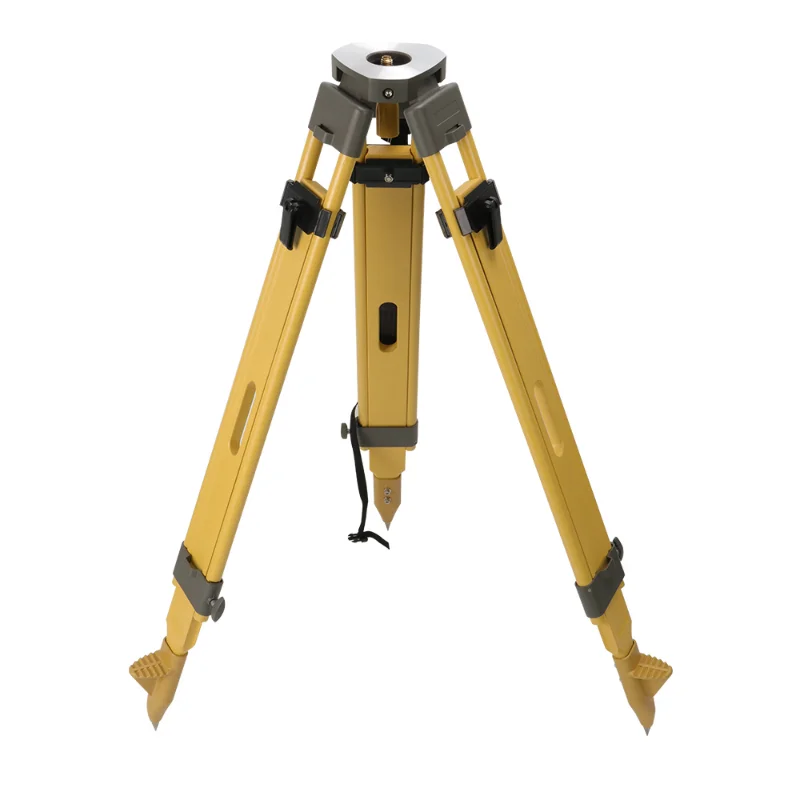 

2023 Newest Useful Wooden Tripod DW-1 Survey Tripod with Flat Head 160mm for Surveying Equipment