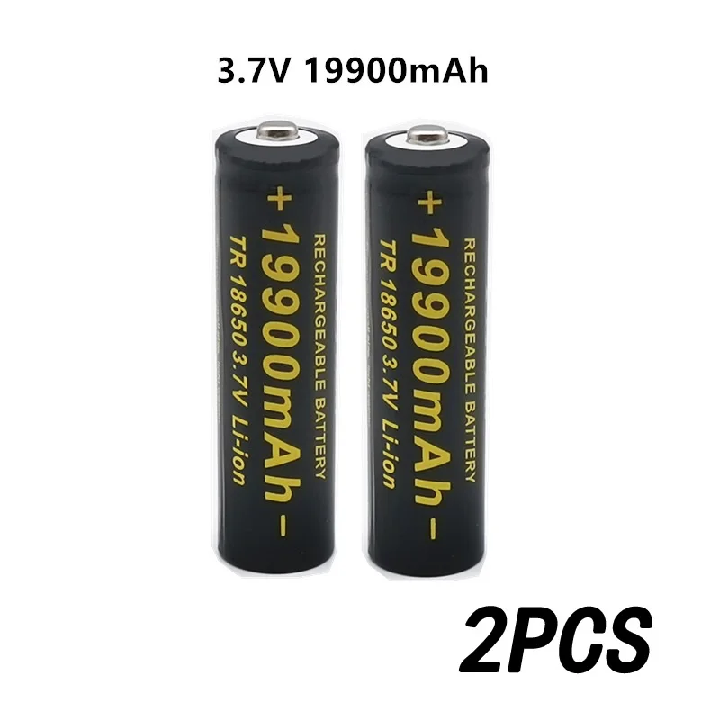 

2 PCS 3.7V 18650 19900mAh high capacity batteries Li-ion lithium battery for flashlight battery