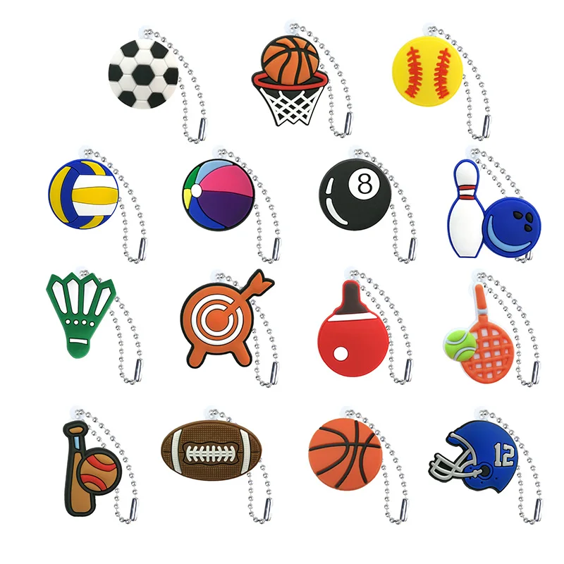 

50 шт., брелок из ПВХ для ключей от автомобиля