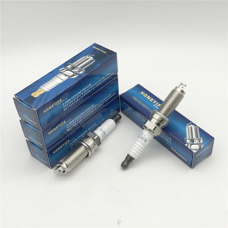 4pcs iridium spark plug I-5787 for ILZKR7B-11S ILZKR7B11 SILZKR7C11S IXUH22 12290-R48-HO 5787 18846-11070 92932 5353 Civic fb2 - купить по