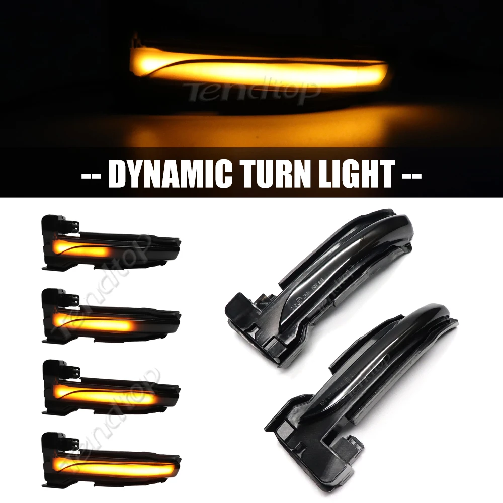 2 шт., динамический поворотник для Ford Kuga Escape CX482 2019 2020 2021