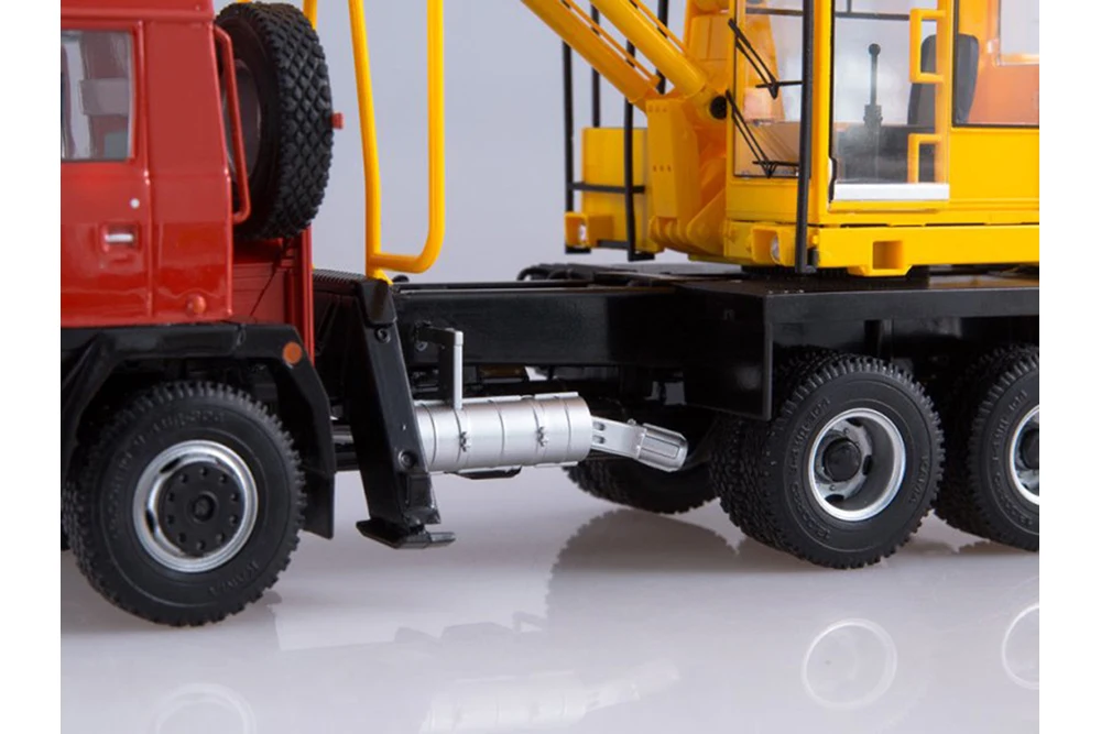 TATRA 815 UDS-114A EXCAVATOR 1983-2020 YELLOW/RED| ЭКСКАВАТОР-ПЛАНИРОВЩИК (НА ШАССИ TATRA-8 |