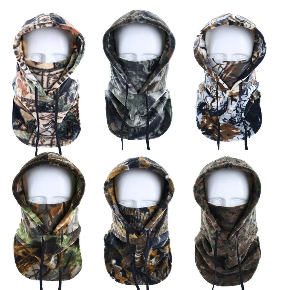 Зимняя теплая шапка для мотоцикла лыжного спорта шеи закрывающие лицо и капюшон