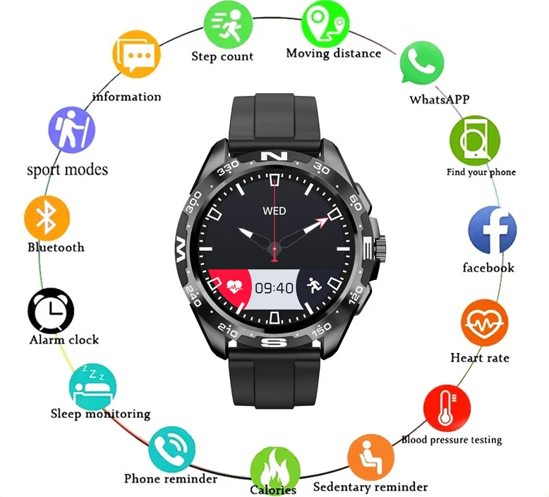 

For Apple Huawei Xiaomi I32 Smart Watch Sports Fitness Watch HD Full Touch Music Control Sports Watch Gift