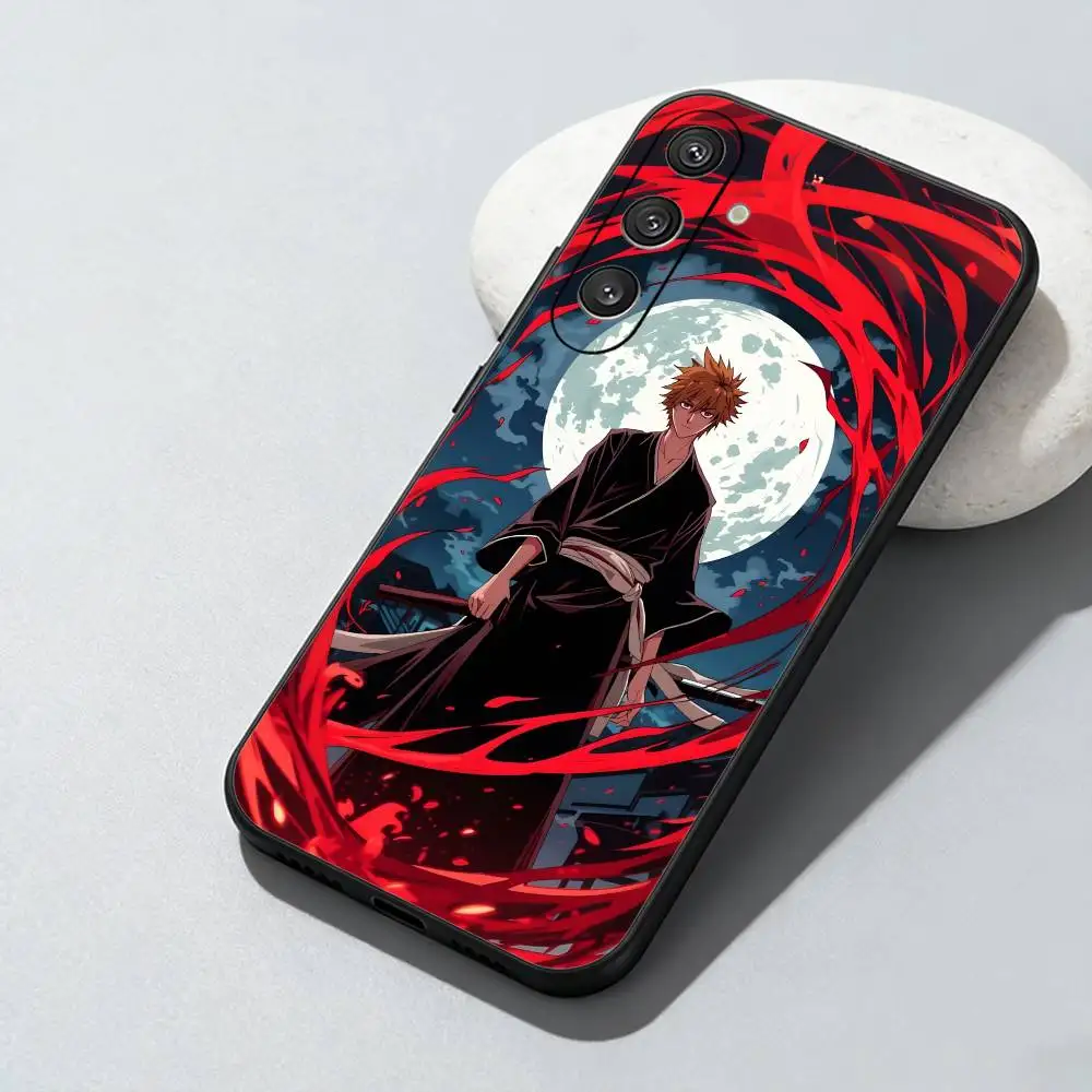 Фото Чехол для телефона 2022 I-Ichigo Bleach-TYBW для Samsung Galaxy A73, A72, A71, A70, A52, A51, другие модели, мягкий черный чехол №4