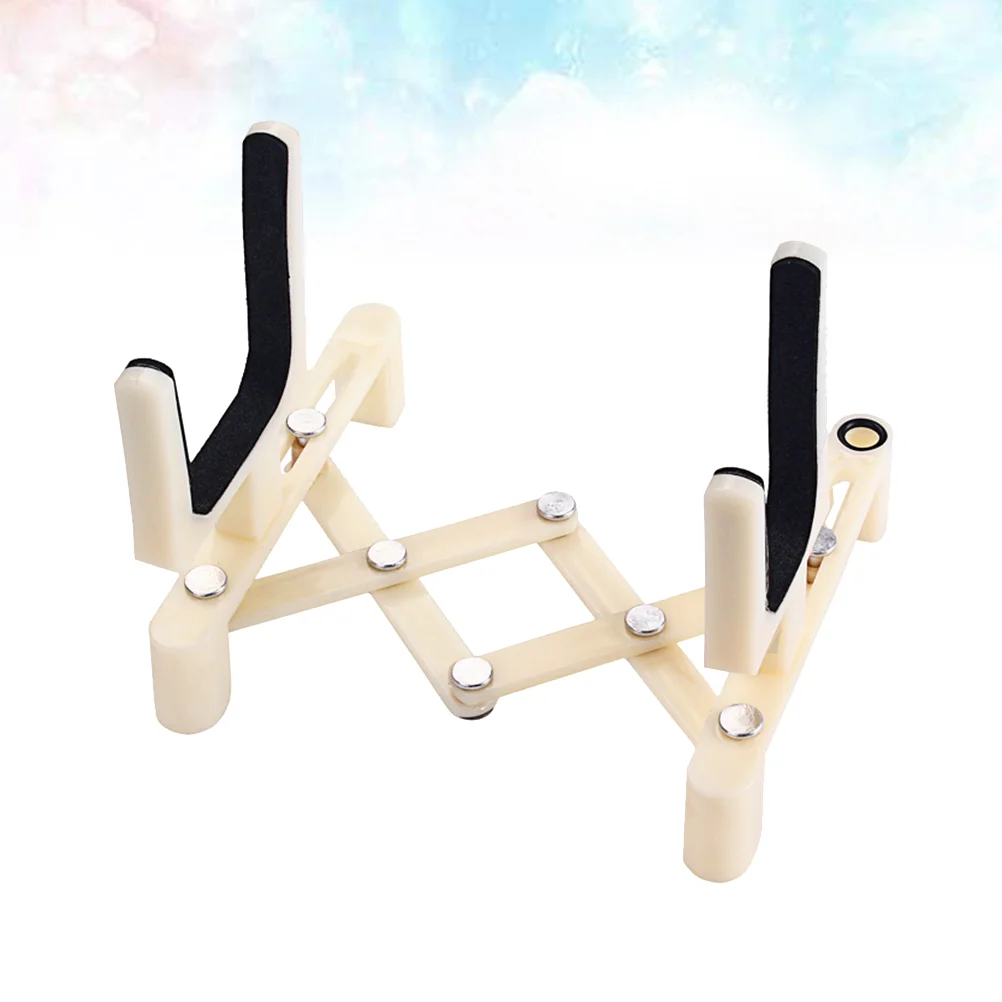 

Universal Adjustable Stand Holder for Violin Part Accessory Plastic Foldable Extended Portable Sponge Pad