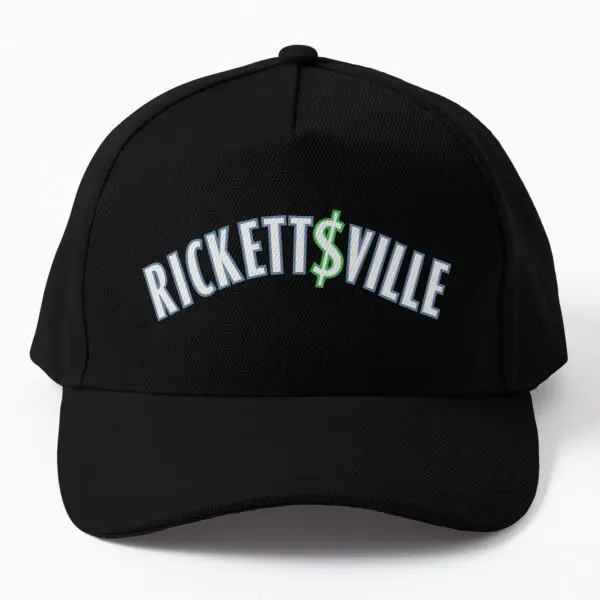 

Rickett Ville Baseball Cap Hat Printed Casual Mens Sport Hip Hop Solid Color Outdoor Women Snapback Fish Summer Bonnet