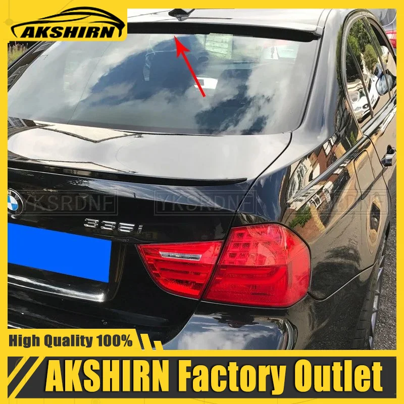 Для BMW 3 серии E90 задний спойлер на окно Автомобильный крышу сплиттер аксессуары