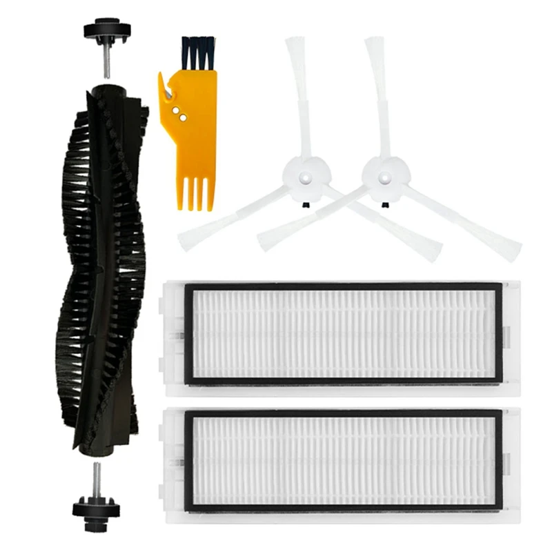 

6Pcs Roller Brush Side Brush Filter Replacement Parts Kits For 360 S5 S7 Robotic Vacuum Cleaner
