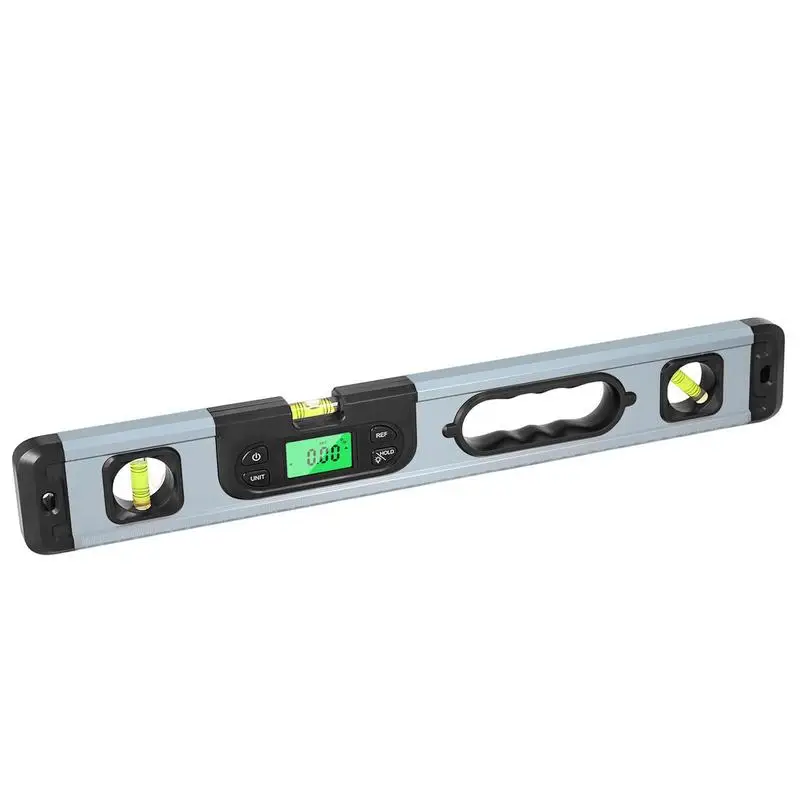 

Magnetic Level Bright LED Display Leveling Tool 20In Digital Level Tool Torpedo Level And Protractor Digital Angle Gauge For