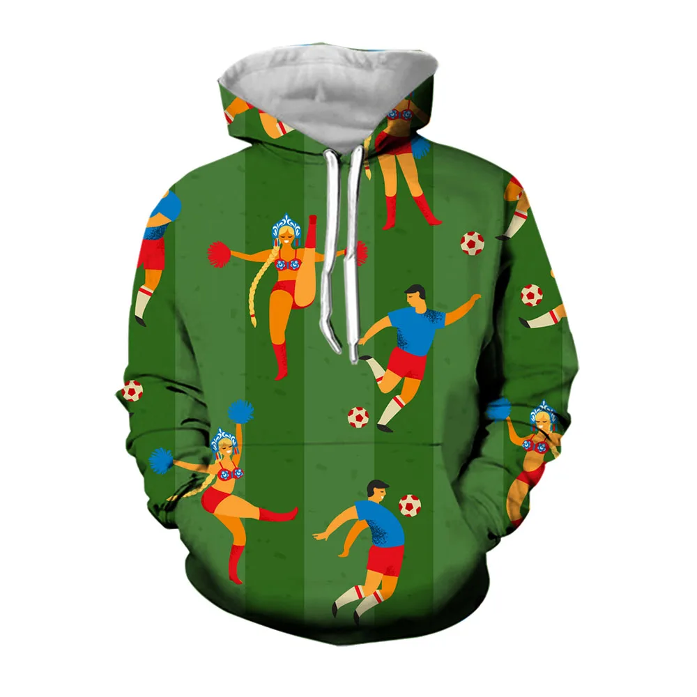 

Jumeast 3D Cartoon Print Men's Hoodie Sports Style Full Sleeve Oversized Fashion Hoodies For Men Hooded Sweatshirt Clothing Tops