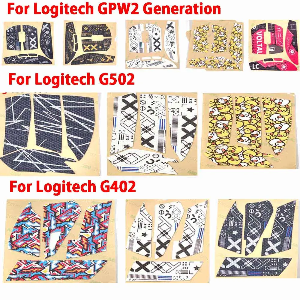 

for Logitech G402 G502 G102/G304 Generation Mouse Sticker Grip Tape Mouse Sweat Resistant Pad Tape for Gaming Computer Protect
