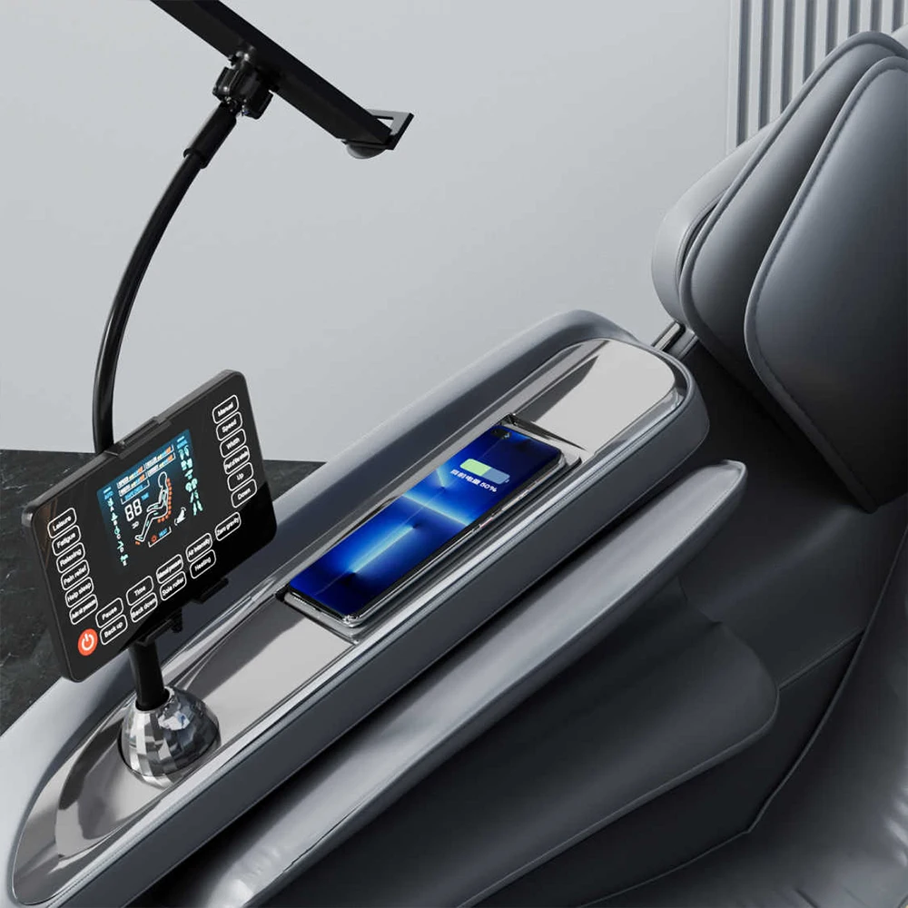 Массажное кресло для всего тела роскошное 4D массажное шиацу с нулевым