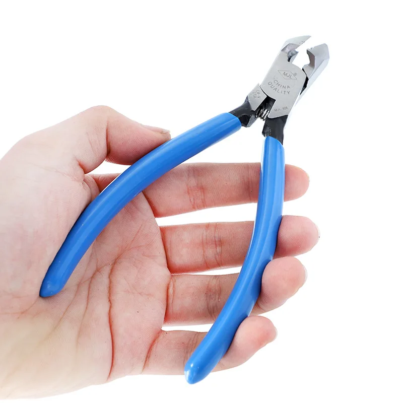

Blue Wire Nipper Hand Tool Practical Mini Electronic Pliers Diagonal Side Cutting Pliers Cable Wire Cutter Repair Pry Open Tool
