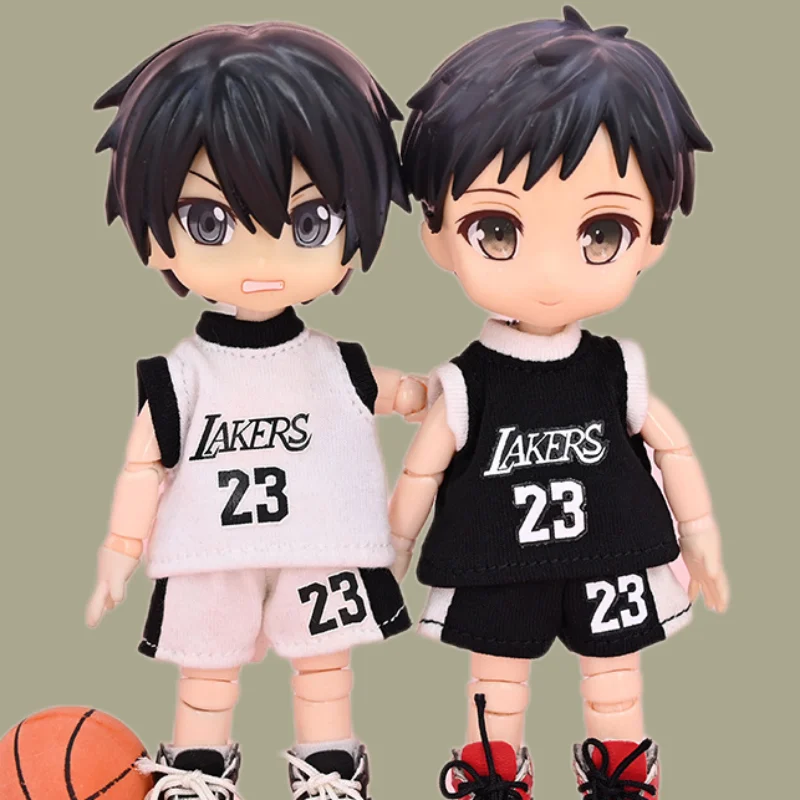 

Basketball Uniform Ob11 Clothes Doll 10cm Sports Clothes 10cm Doll Clothing Toys Accessories