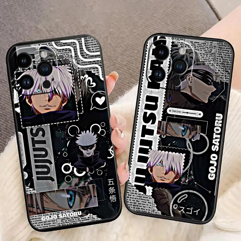 

Funda Coque Case For iphone Apple 14 13 12 11 Pro Capa XS Max Mini X XR SE 8 7 6S 6 Plus 5S Case Para GOJO Jujutsu Kaisen Merch