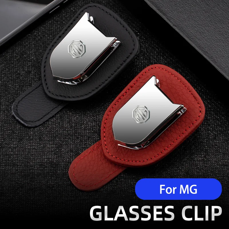 

Car Glasses Protection Storage Clip Sun Visor Sunglasses Clip Card Ticket Clip For Morris Garages MG 6 3 5 7 TF ZR ZS HS GS GT