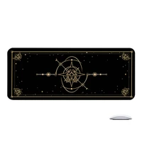 xxl large anime mouse pad gaming mousepad gamer twelve constellations laptop accessories keyboard mat deskmat desk protector