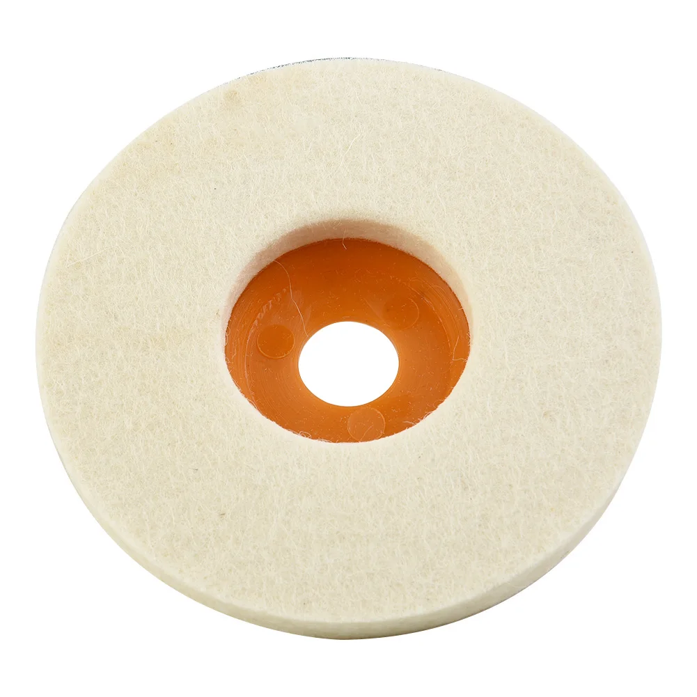 

Прочный полировальный круг, полировальный диск для шерсти, диск для белой шерсти, полировка шерсти, 100 мм, 4 дюйма, абразивный угловой диск
