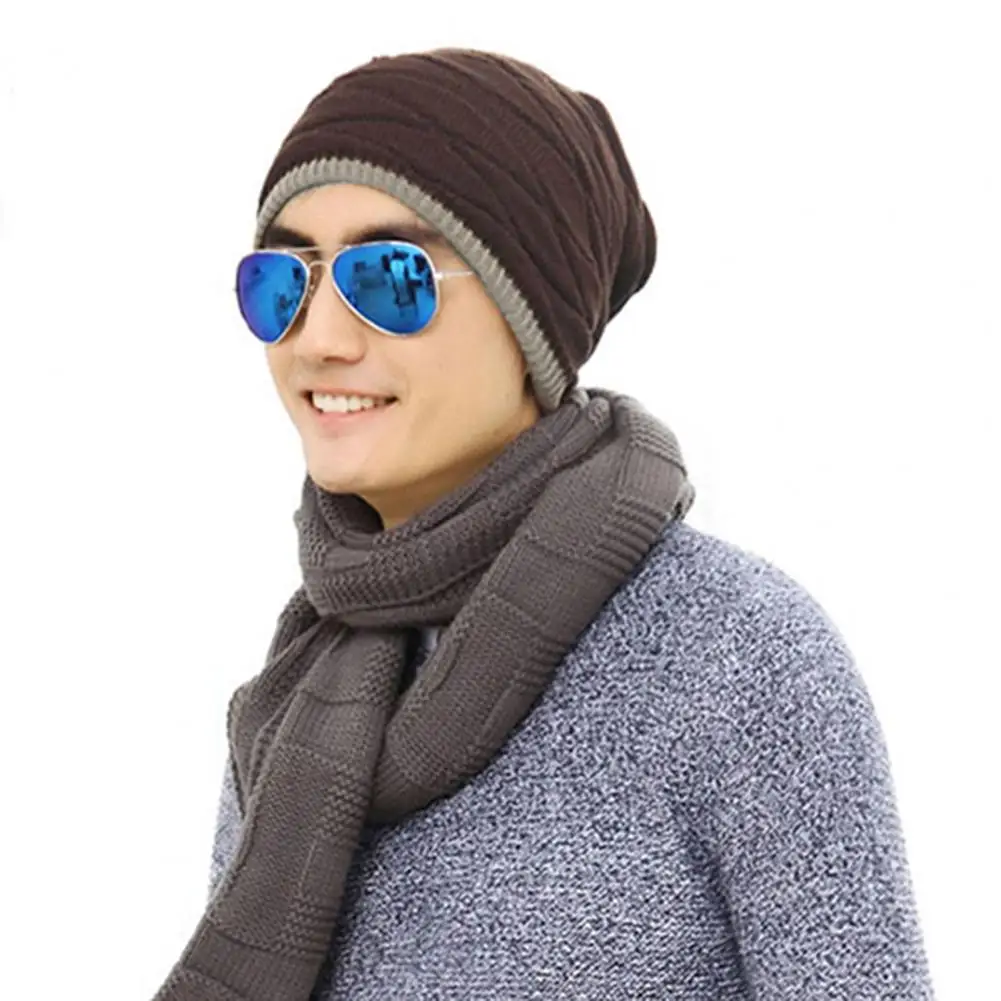 

Fashion Beanie Easy to Wear Nylon Rib Hat Nylon Beanie for School Knit Hat